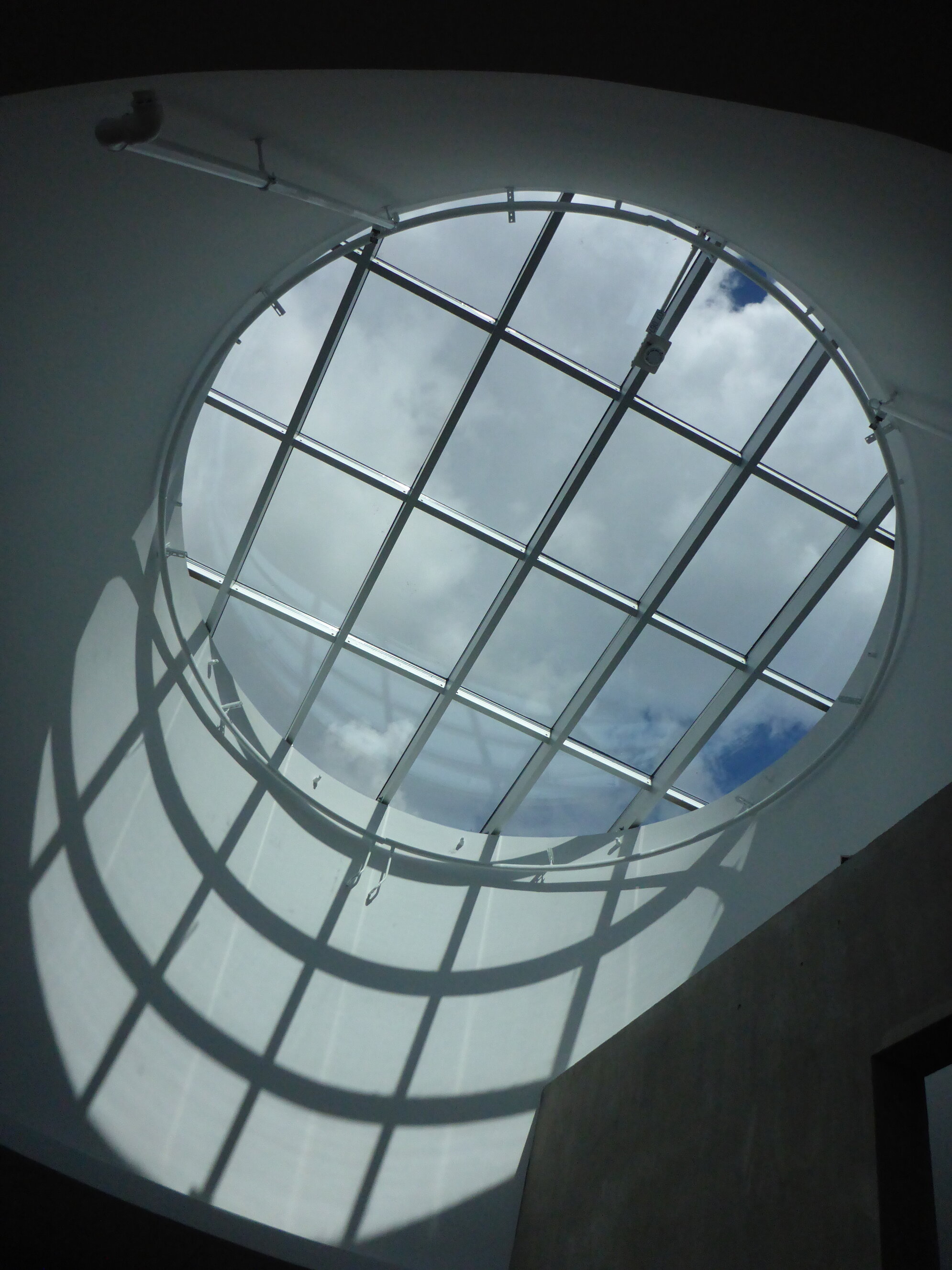 takfönstret på LUX-biblioteket